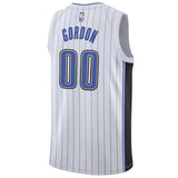 Men's Nike Aaron Gordon White Orlando Magic Swingman Sponsor Patch Jersey  Association Edition  White