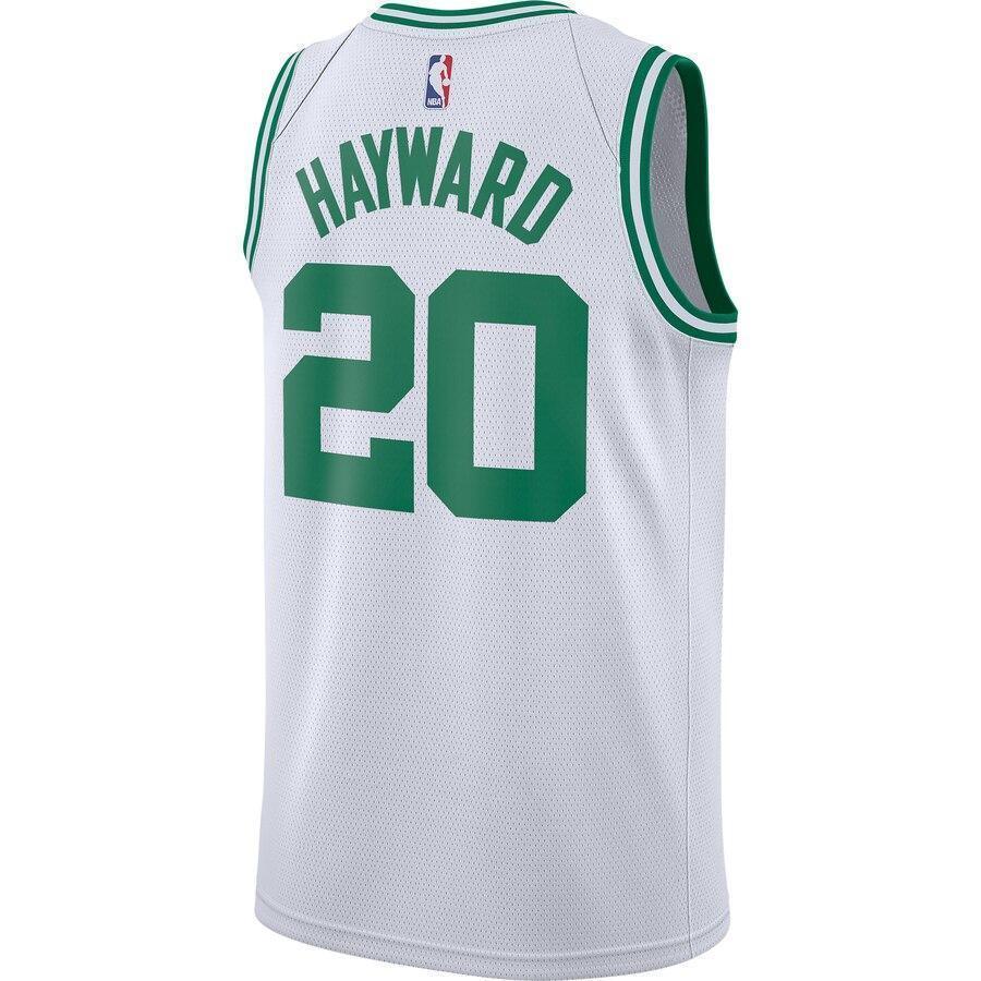 Men's Nike Gordon Hayward White Boston Celtics Swingman Jersey  Icon Edition  White