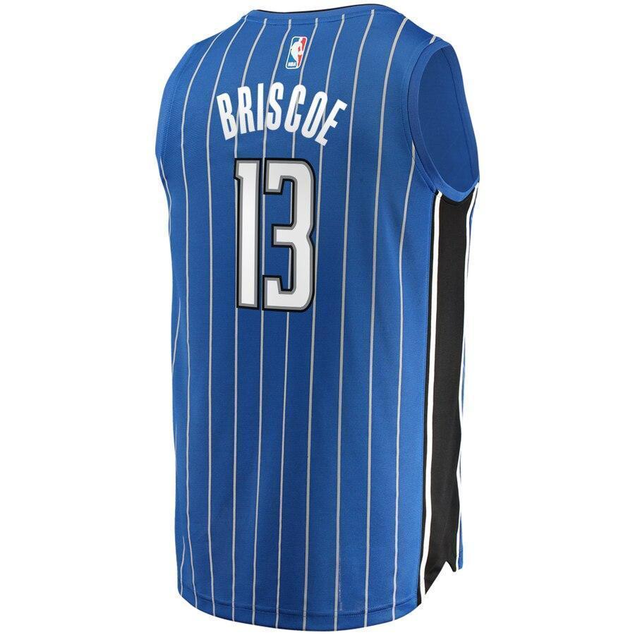 Men's Fanatics Branded Isaiah Briscoe Blue Orlando Magic Fast Break Replica Jersey – Icon Edition  Blue