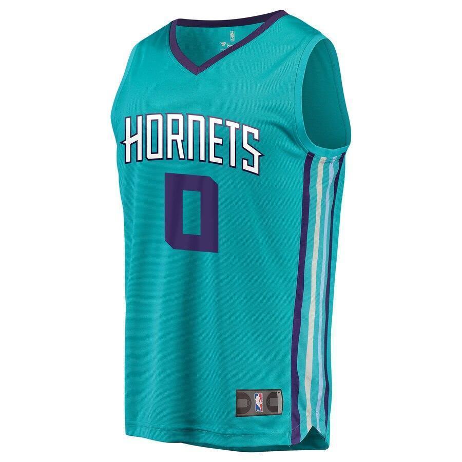 Men's Fanatics Branded Miles Bridges Teal Charlotte Hornets  NBA Draft First Round Pick Fast Break Replica Jersey – Icon Edition  Aqua