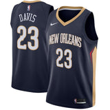 Men's Nike Anthony Davis Navy New Orleans Pelicans Swingman Jersey  Icon Edition  Navy