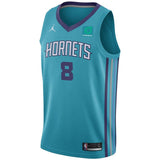 Men's Jordan Brand Michael KiddGilchrist Teal Charlotte Hornets Swingman Sponsor Patch Jersey – Icon Edition  Aqua