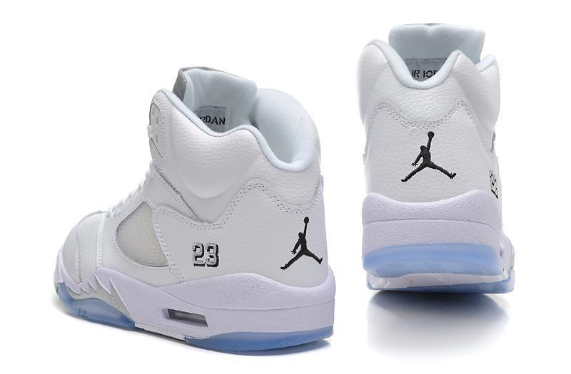 Nike Air Jordan 5 Retro White Men Shoes Sale