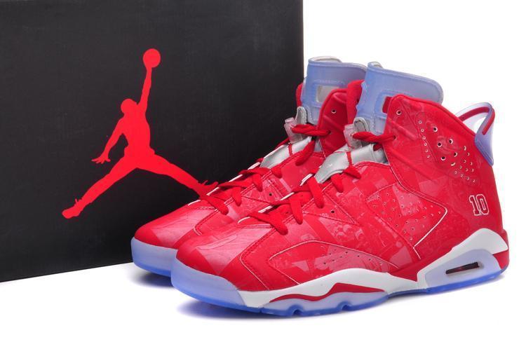 Nike Air Jordan 6 Retro Slam Dunk Red Shoes Sale